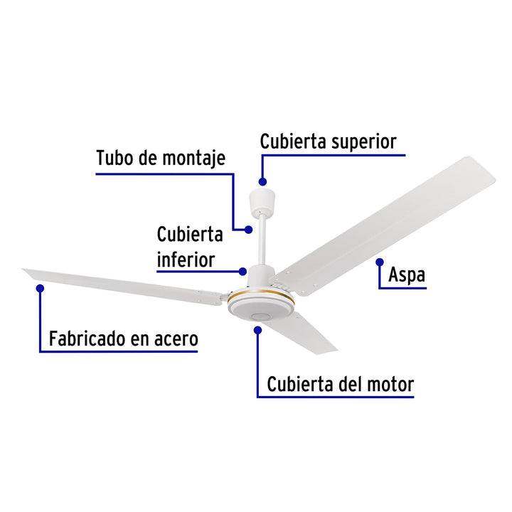 Ventilador De Techo, 56"