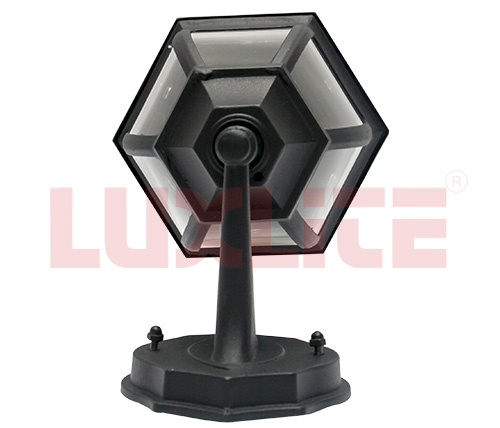 Farol De Pared 1X75W Negro