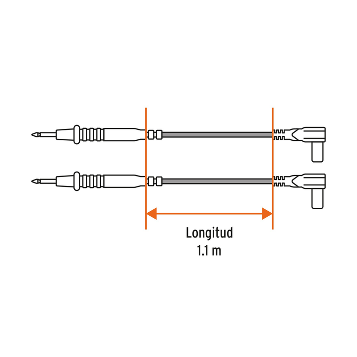 Juego De Cables De Prueba P/multimetros Truper