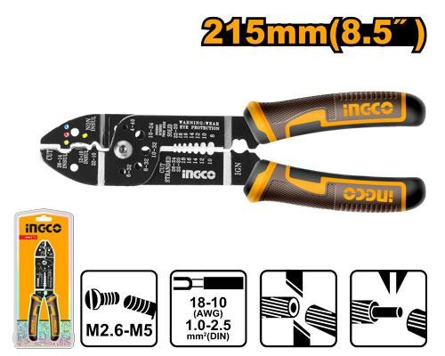 Pinza Pela Cable Ingco 8.5"