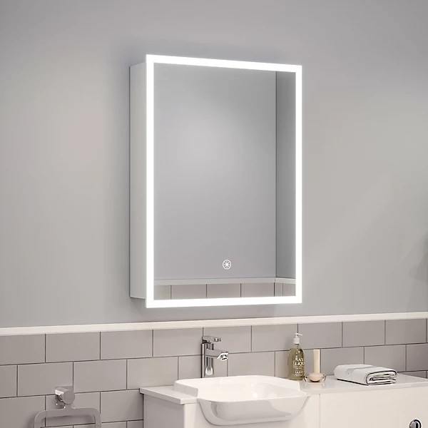 Espejo De Baño LED Iiluminado (Rectangular)