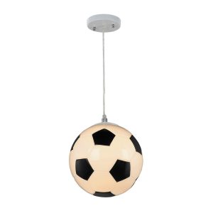 LAMPARA DE TECHO DECORATIVA PELOTA DE FUTBOL
